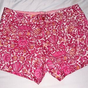 Lilly Pulitzer Callahan Shorts in Hotty Pink sz10